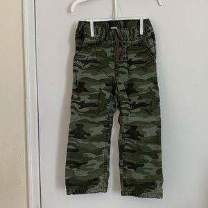 Boy’s GAP Camo Drawstring Pants